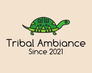 Ethnic Tortoise Animal  logo design