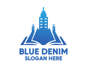 Blue Book Buildings logo design