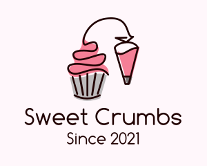 Cupcake Muffin Icing  logo