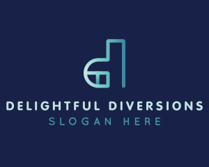 Generic Modern Gradient Letter D logo design