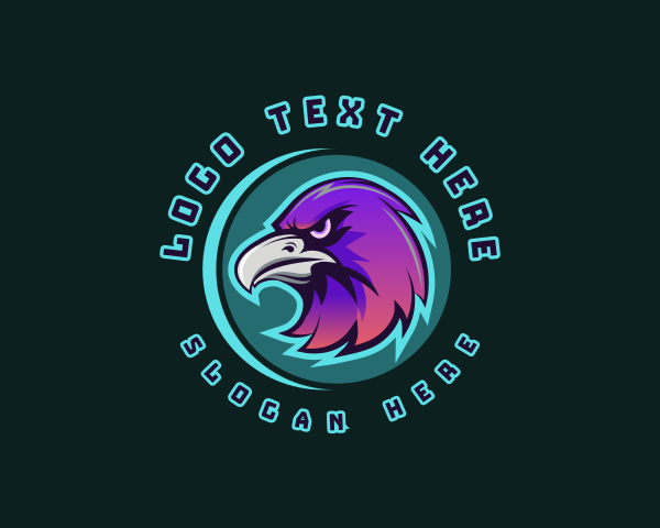 Crow logo example 3