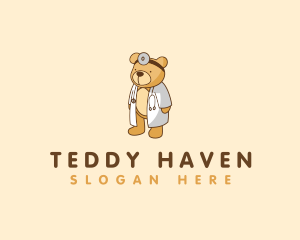 Doctor Teddy Bear  logo design