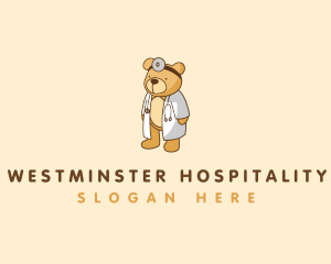 Doctor Teddy Bear  logo design