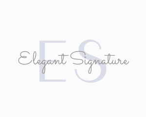 Cursive Feminine Beauty logo design