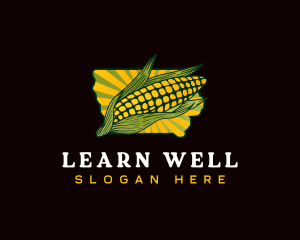 Iowa Corn Farm Logo