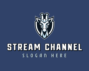 Giraffe Esports Streaming logo design