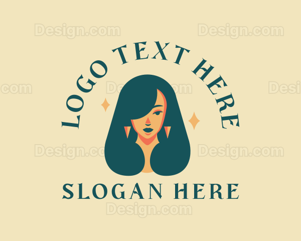 Beauty Salon Woman Logo