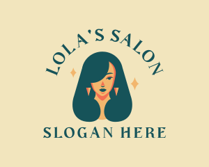 Beauty Salon Woman logo design