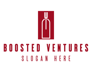 Food Wine Restaurant logo design