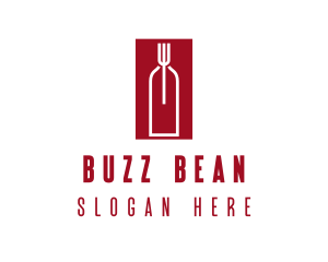 Food Wine Restaurant logo design