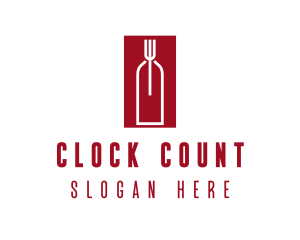 Food Wine Restaurant logo design