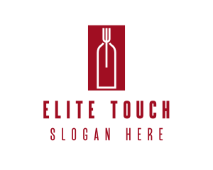 Food Wine Restaurant logo design