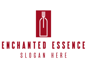 Food Wine Restaurant logo design