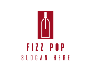 Food Wine Restaurant logo design