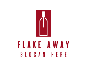 Food Wine Restaurant logo design