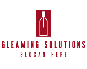 Food Wine Restaurant logo design