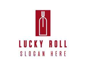 Food Wine Restaurant logo design