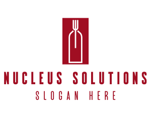 Food Wine Restaurant logo design