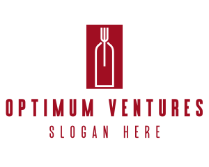 Food Wine Restaurant logo design