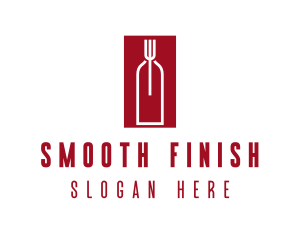 Food Wine Restaurant logo design