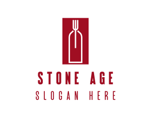 Food Wine Restaurant logo design