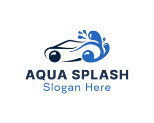 Car Water Splash logo