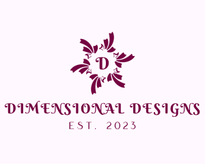 Decorative Ribbon Interior Design logo design