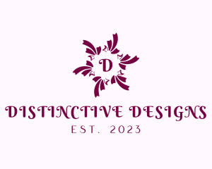 Decorative Ribbon Interior Design logo design