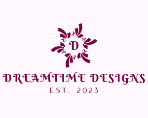 Decorative Ribbon Interior Design logo design