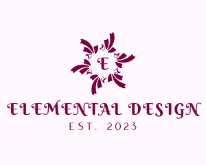 Decorative Ribbon Interior Design logo design