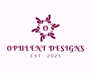 Decorative Ribbon Interior Design logo design