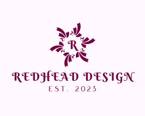 Decorative Ribbon Interior Design logo design