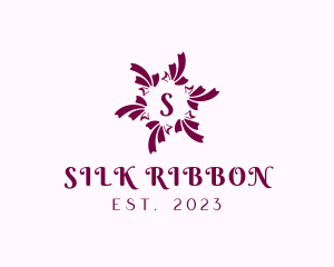 Decorative Ribbon Interior Design logo design