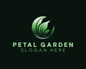 Natural Leaves Plant logo design