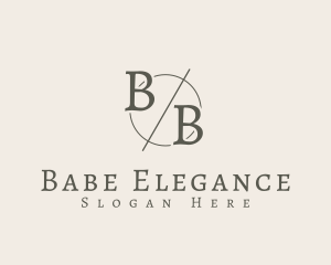 Generic Circle Slash Business logo design