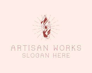 Eye Gemstone Artisan logo design