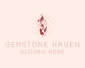 Eye Gemstone Artisan logo design