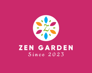 Multicolor Leaf Garden Nature logo design