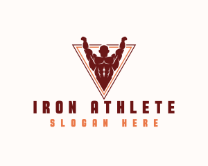 Strong Human Gym logo design