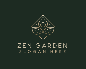 Zen Wellness Yoga logo design