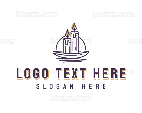 Artisanal Candle Decor Logo