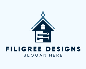 Home Interior Design logo design