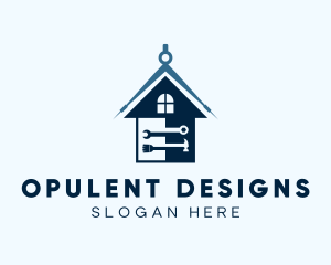 Home Interior Design logo design