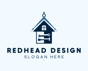 Home Interior Design logo design