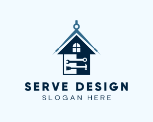 Home Interior Design logo design