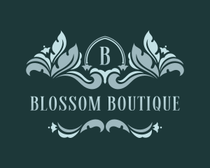 Feminine Boutique Florist  logo design