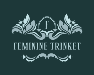 Feminine Boutique Florist  logo design