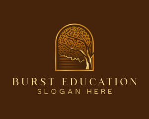 Tree Foundation Education logo design