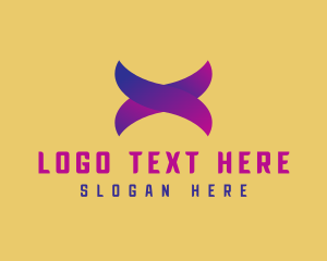 Tech Company Letter X Logo