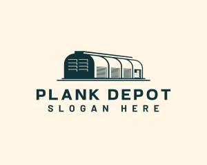 Logistics Storage Warehouse logo design